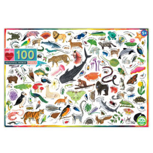 Eeboo Beautiful World Puzzle 100pc