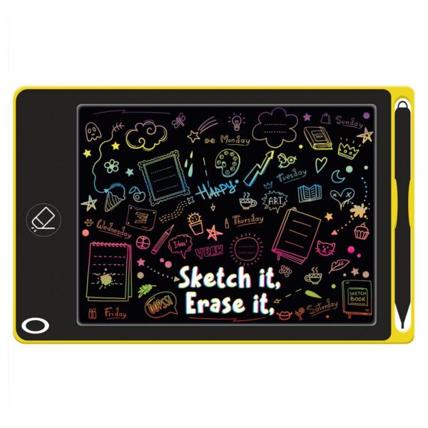 LCD Writing Tablet Yellow