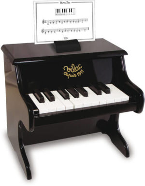 Vilac Black Piano with Scores