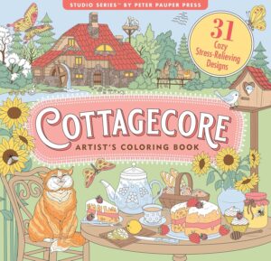 Cottagecore Artist’s Coloring Book