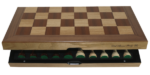 Dal Rossi Chess Set Folding Walnut