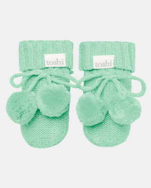 Toshi Organic Booties Marley / Sweet Pea / Size 000
