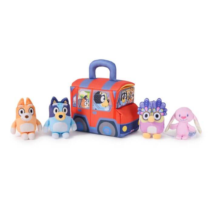 Bluey Sensory Soft Plush Playset