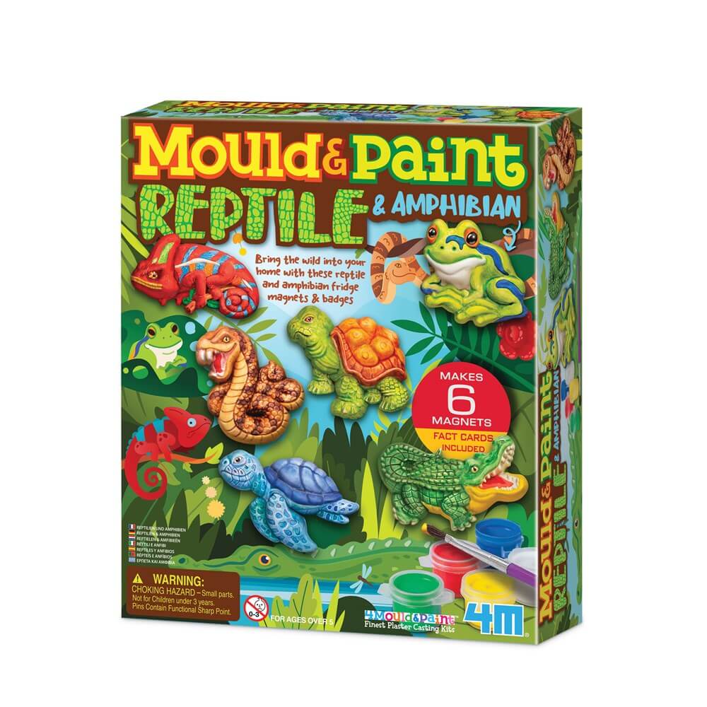 4M Mould and Paint Reptiles & Amphibian