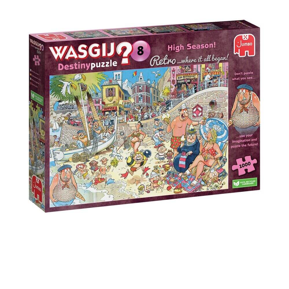 Wasgij? Retro Destiny #8 High Season! Puzzle 1000pc