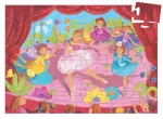Djeco DJ7227 Ballerina Silhouette Puzzle 36pc