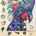 Twigg Puzzles Black Cockatoo 389pc Wooden Puzzle