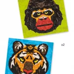 Djeco DJ8887 Mosaics Tiger