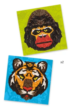 Djeco DJ8887 Mosaics Tiger