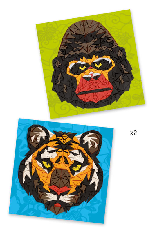 Djeco DJ8887 Mosaics Tiger
