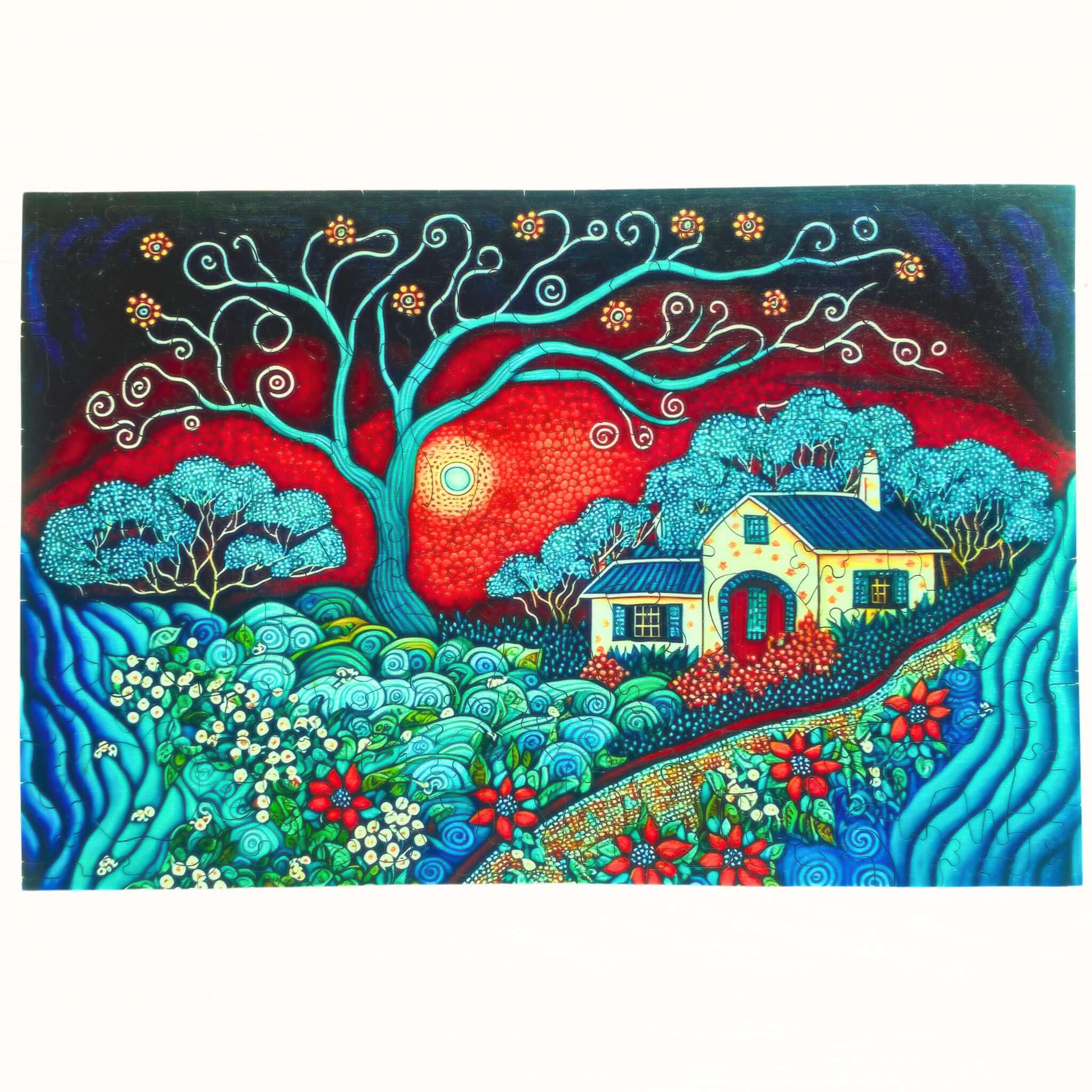 Twigg Puzzles Home Sweet Home 118pc Wooden Puzzle