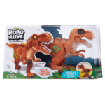 Robo Alive T-Rex Attacking Dinosaur with Slime