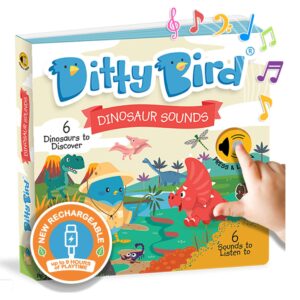 Ditty Bird Dinosaur Sound Book (USB-C)
