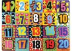 M&D Jumbo Numbers Chunky Puzzle 20 Pieces