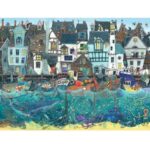 Ravensburger A Bustling Fantasy Port Puzzle 1500pc