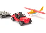 Siku 1696 Buggy with Sporting Airplane