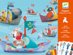 Djeco DJ8779 Floating Boats Origami
