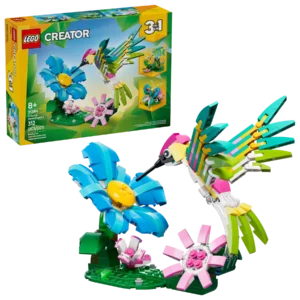 Lego Creator 3in1 31384 Wild Animals: Colorful Hummingbird