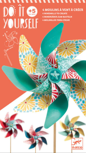 Djeco DJ7920 DIY Sweet Windmills