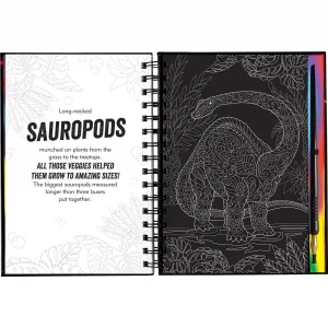 Scratch & Sketch Jurassic and Beyond Book
