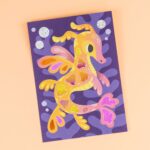 Tiger Tribe Foil Art Ocean Magic