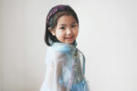 Great Pretenders Blue & Silver Crystal Snow Queen Cape Size 3-4