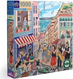 Eeboo Lisbon 1000pc Puzzle