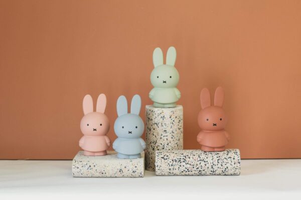 Miffy Money Box 19cm Silver Blue