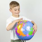 Tiger Tribe Inflatable World Globe Classic 30cm