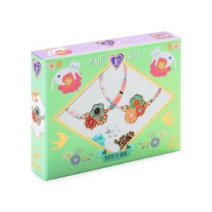 Djeco DJ00020 Tila & Flowers Bead Set