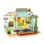 DIY Miniature House Flowery Sweets & Tea