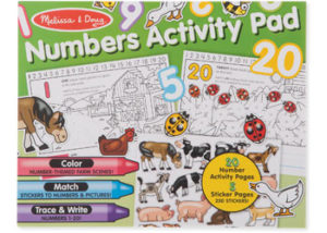 M&D Numbers Activity Pad