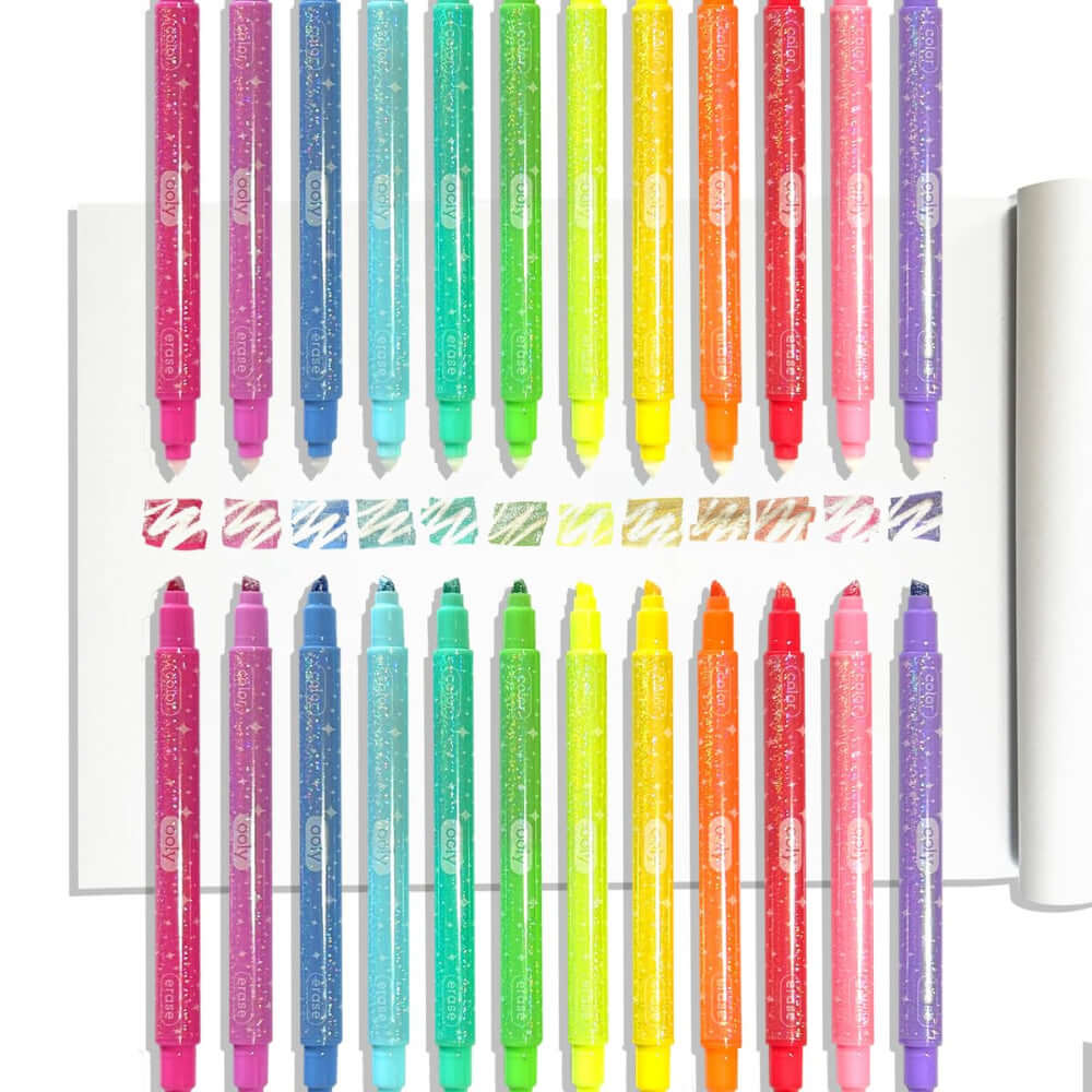 Ooly Markers Make No Mistake Sparkle 12pk