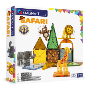 MAGNA-TILES Safari Animals 25pc Set
