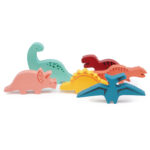 Mentari Happy Stacking Dinosaurs Set & Bag
