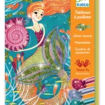 Djeco DJ9507 Glitter Boards Mermaids