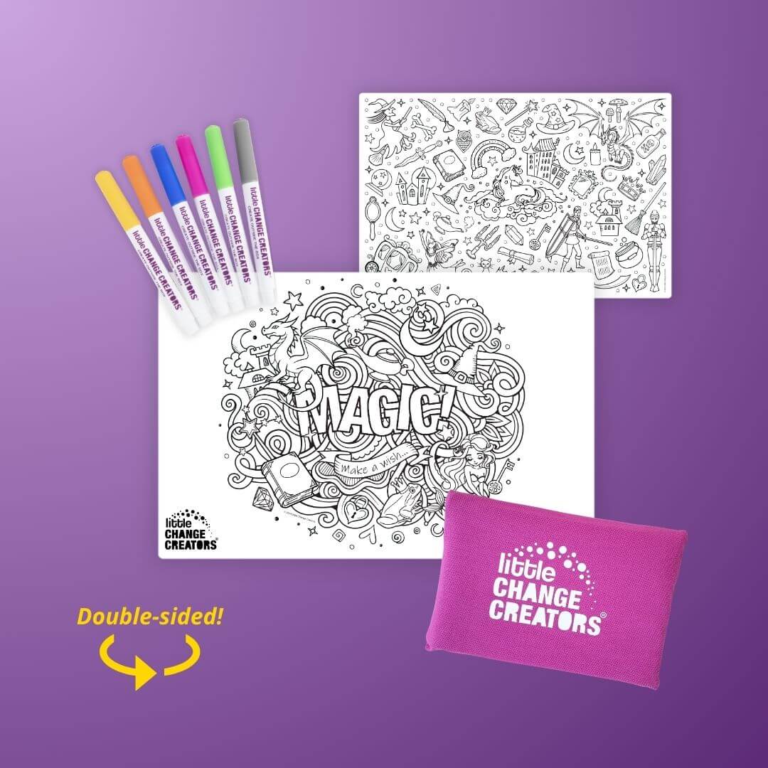 RE-FUN-ABLE Pocket Colouring Set - Magic