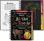 Scratch & Sketch At The Zoo Book Trace-Along