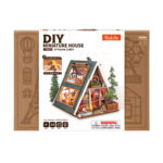 DIY Miniature House A-Frame Cabin