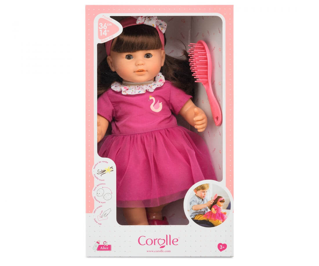 Corolle Doll Alice with Brown Hair 36cm