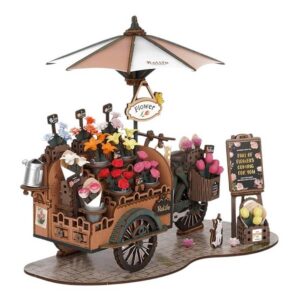 DIY Miniature House Blossom Cart