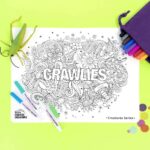 RE-FUN-ABLE Colouring Set Crawlies