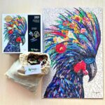 Twigg Puzzles Black Cockatoo 389pc Wooden Puzzle