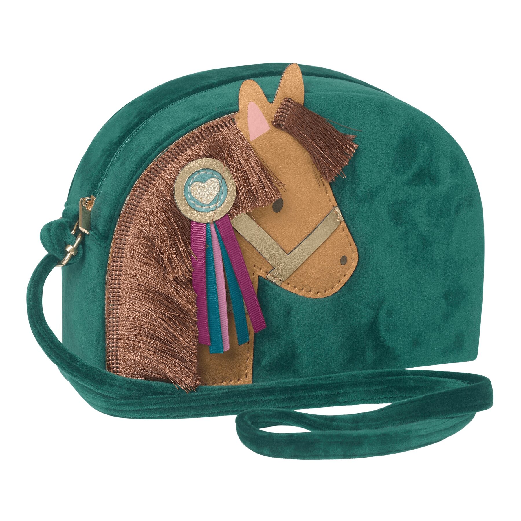 Mimi & Lula Pony Pal Velvet Bag Green Mimi & Lula Pony Pal Velvet Bag Green