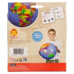 Tiger Tribe Inflatable World Globe Classic 30cm