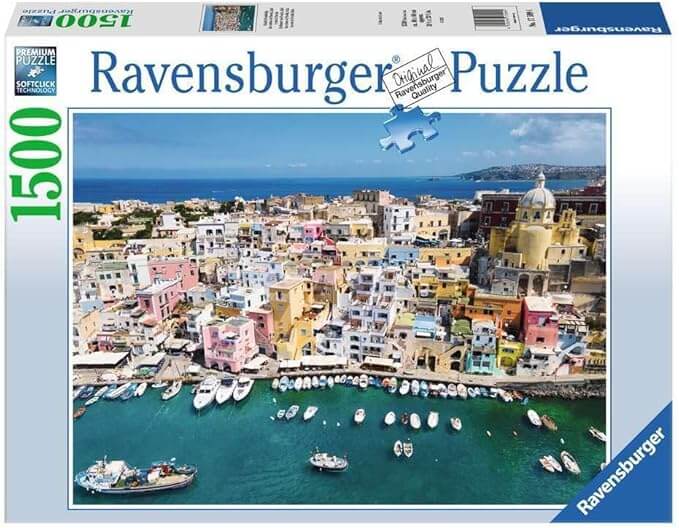 Ravensburger Colorful Procida Italy 1500pc Puzzle