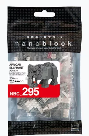 Nanoblock African Elephant 2