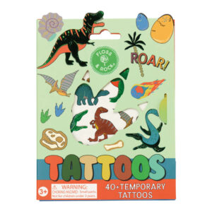Floss & Rock Temporary Tattoos - Dinosaurs