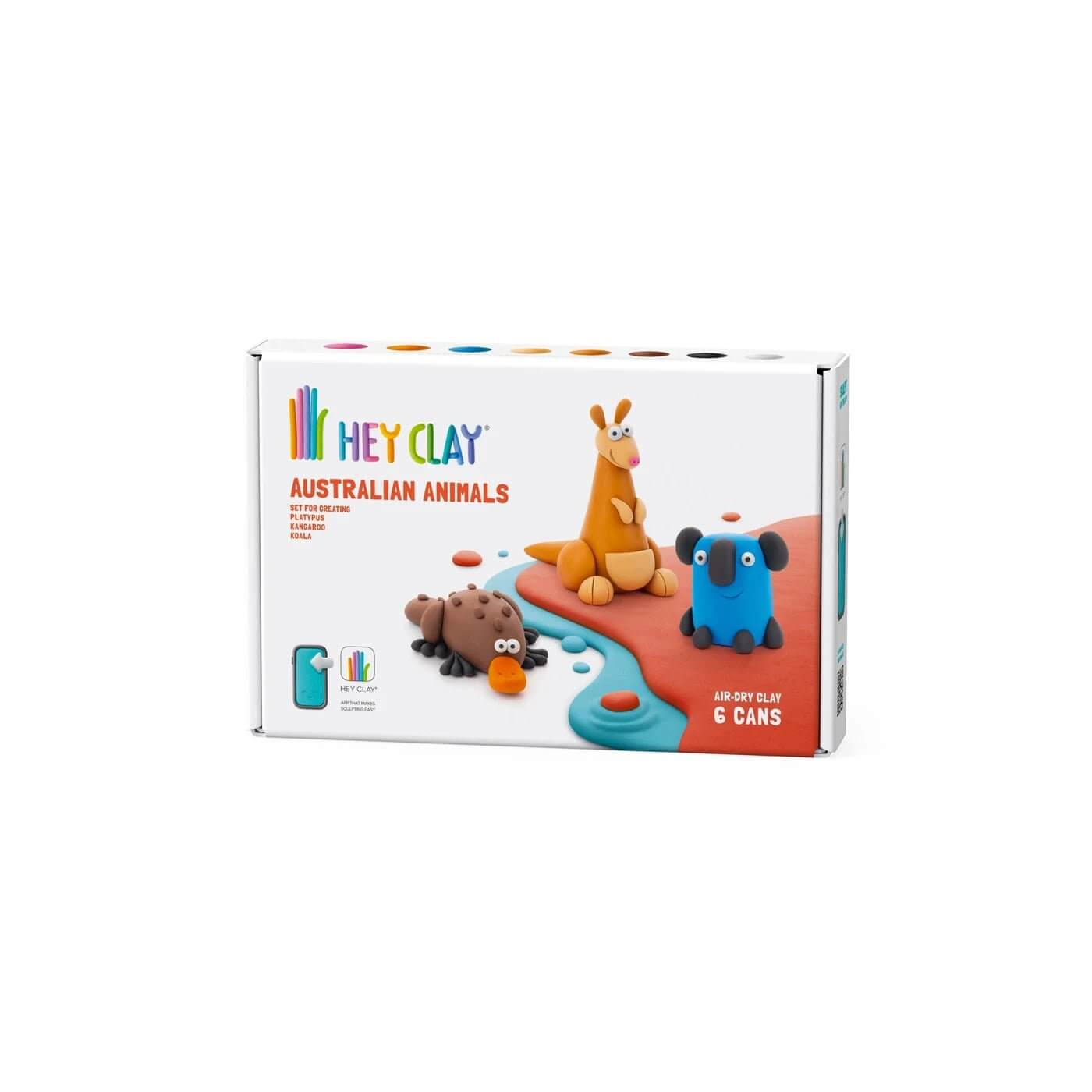 Hey Clay Australian Animals 6pc Set