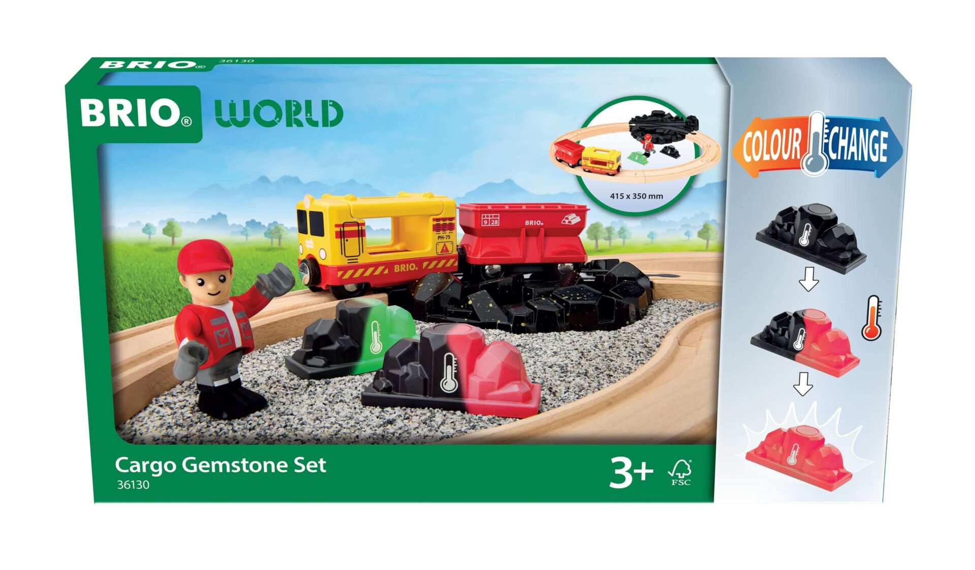 Brio 36130 Cargo Gemstone Set 14 pieces